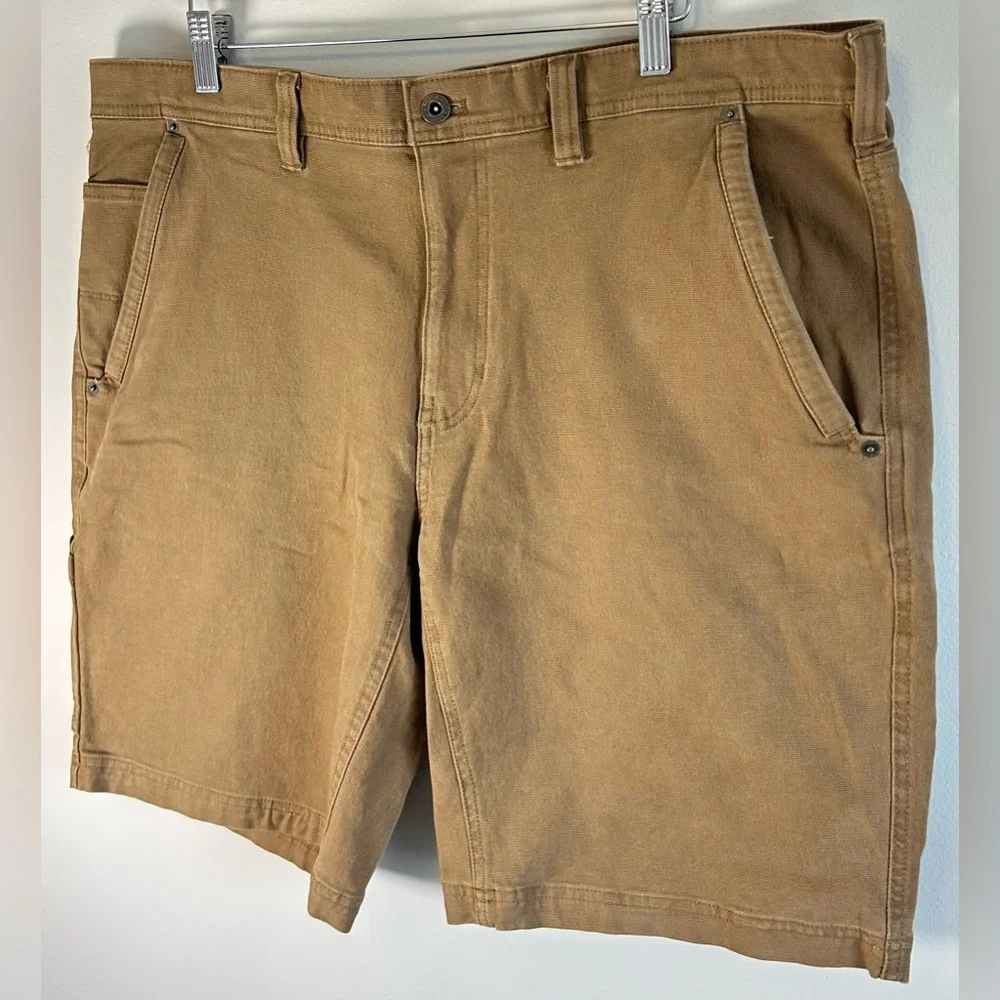 Eddie Bauer Canvas Utility Shorts Classic Fit Men's Size 38 Specially Dyed NWOT - Picture 3 of 11